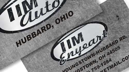 Tim's Auto Business Cards