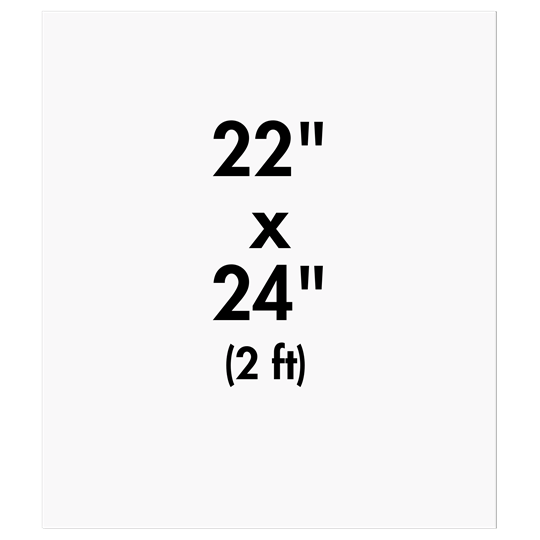 22x24 inch gang sheet