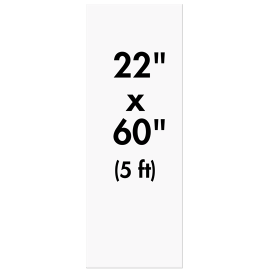 22x60 inch gang sheet