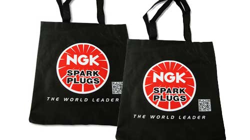 NGK Sparkplugs totebags