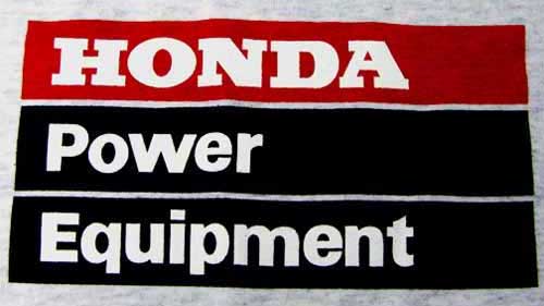 Honda Power Equipment Screenprint