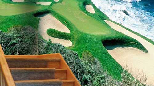 Golf Resort Wall Print